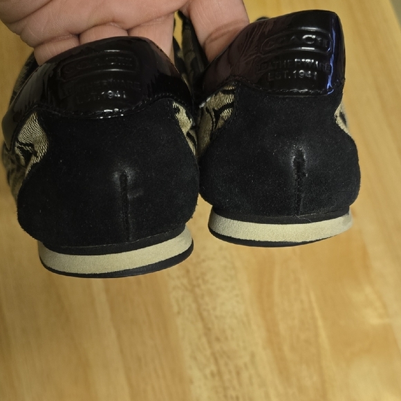 Coach Black and Tan Sneakers - Picture 2 of 7